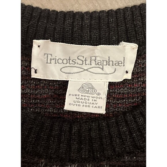 Tricots St. Raphael Men’s Sweater 100% Wool *no size* (may be L/XL) - Picture 3 of 7